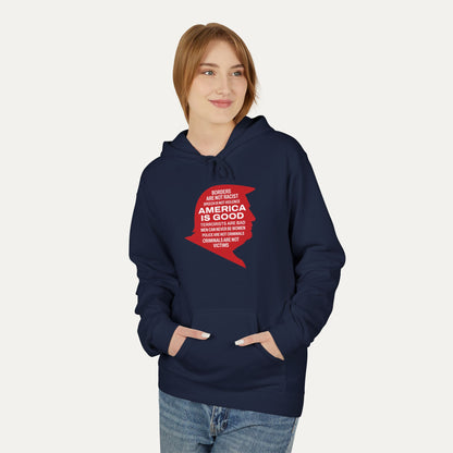 America is Good Fleece Unisex Hoodie