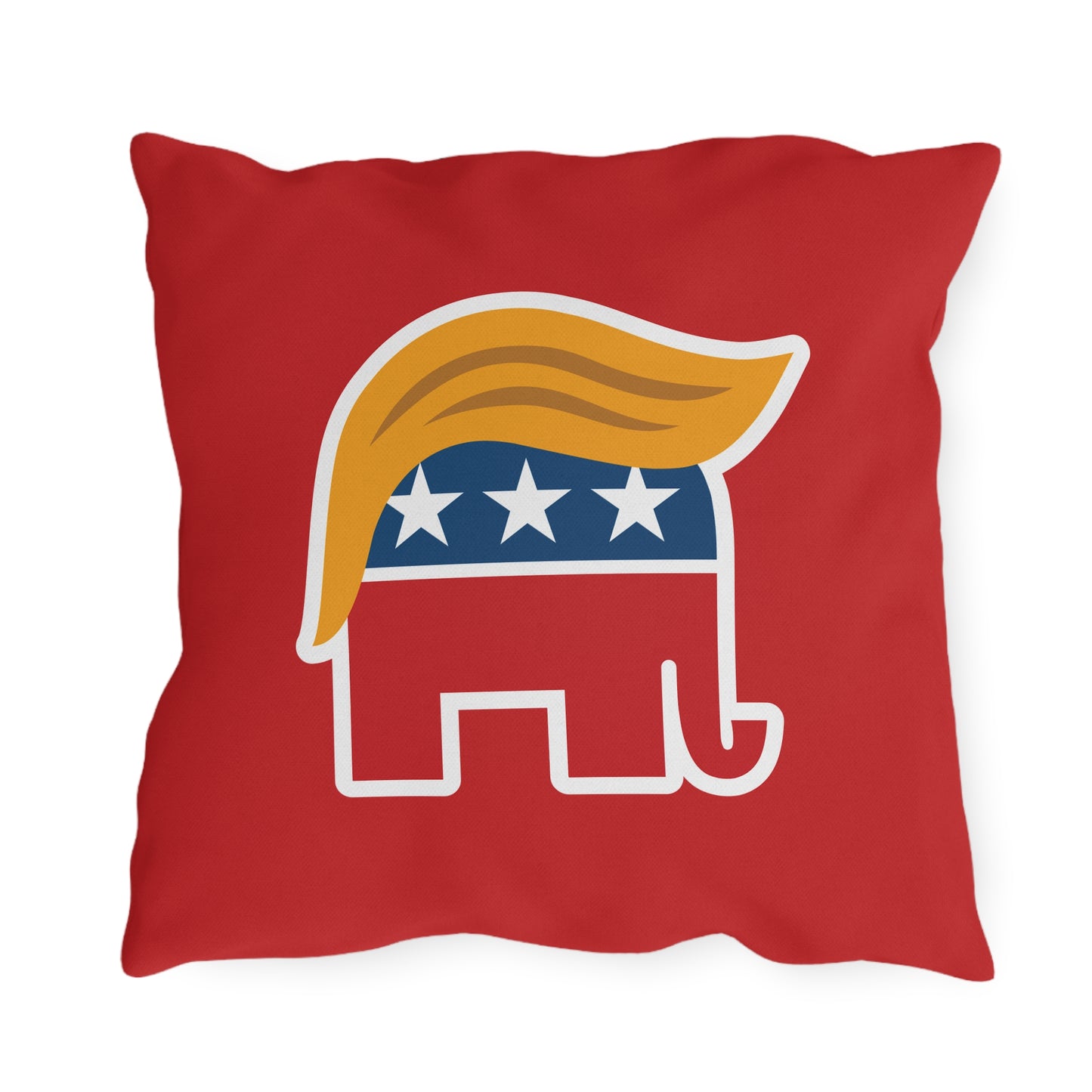 Orange Man Rad Outdoor Pillows