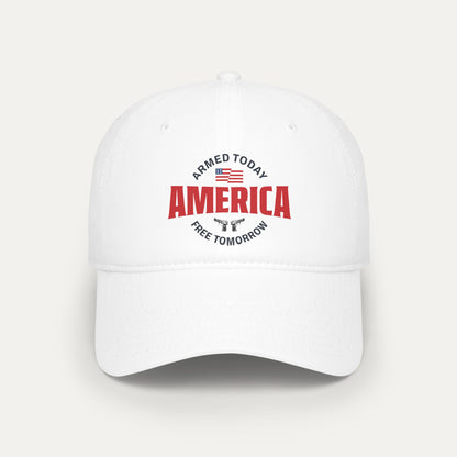Armed Today, Free Tomorrow Baseball Cap