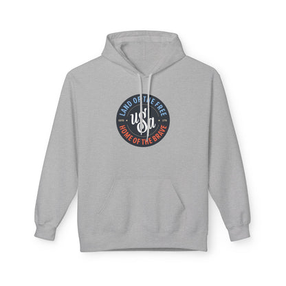 Vintage USA Fleece Unisex Hoodie