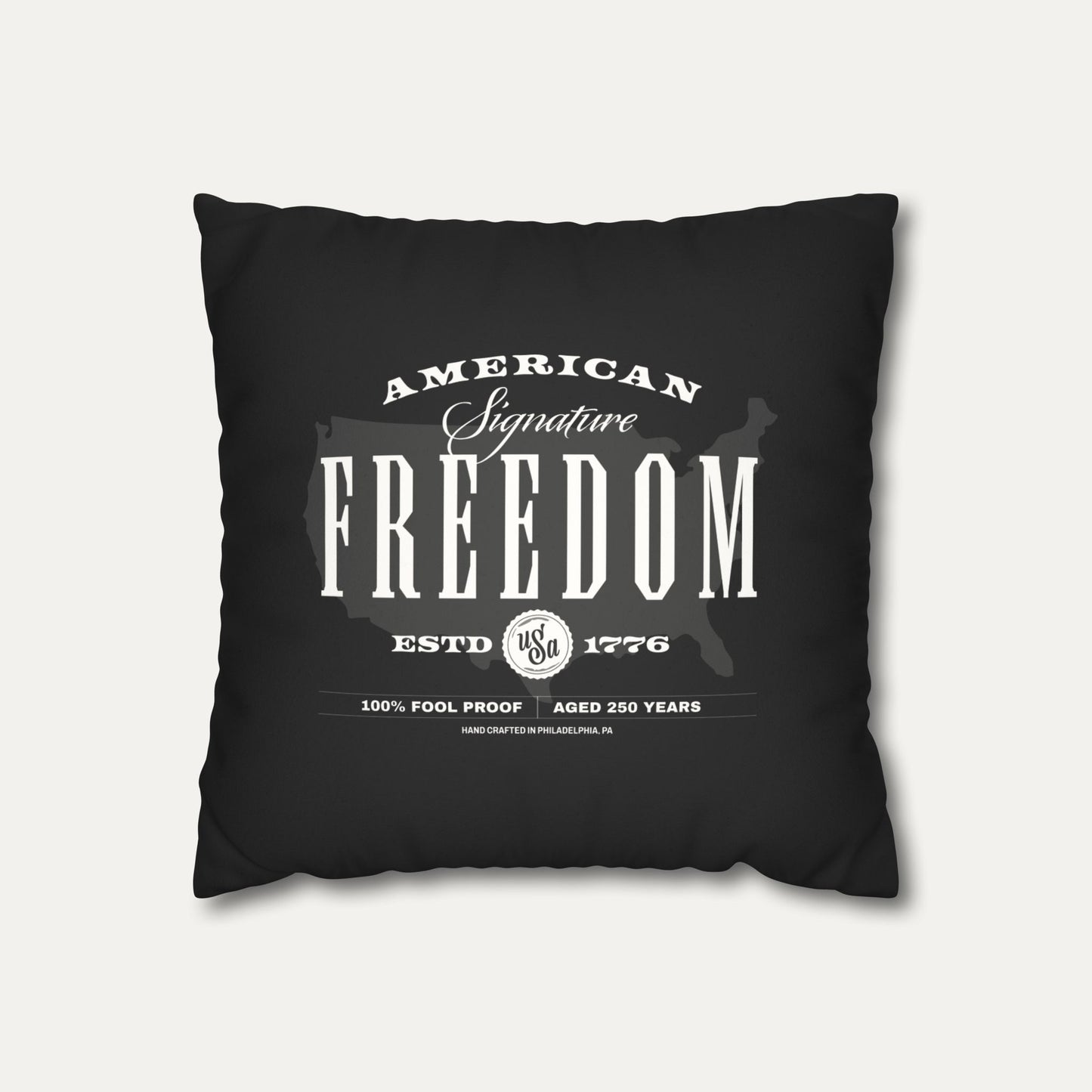 250 Proof Faux Suede Pillowcase