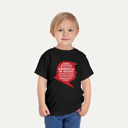 America is Good Toddler Tee