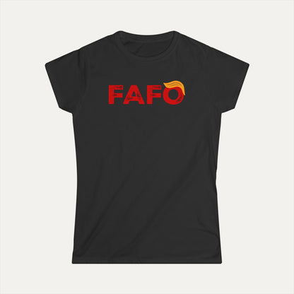 FAFO (Trump style) Women's Softstyle Tee