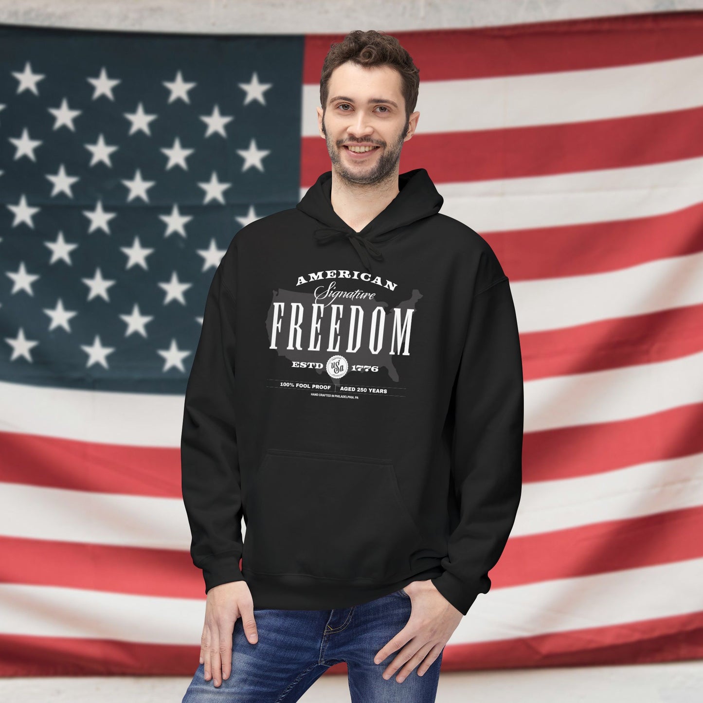 250 Proof Fleece Unisex Hoodie