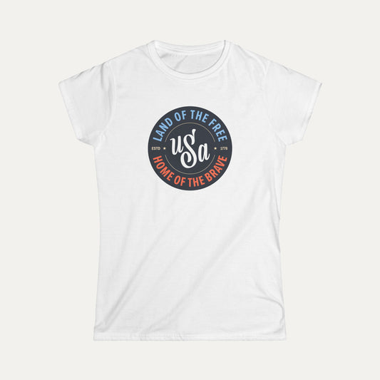 Vintage USA Women's Softstyle Tee