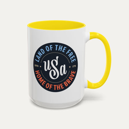 Vintage USA 15oz Accent Mug
