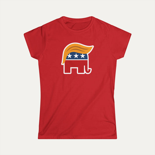 Orange Man Rad Women's Softstyle Tee