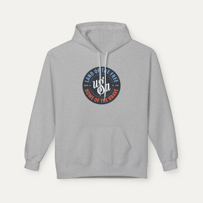 Vintage USA Fleece Unisex Hoodie