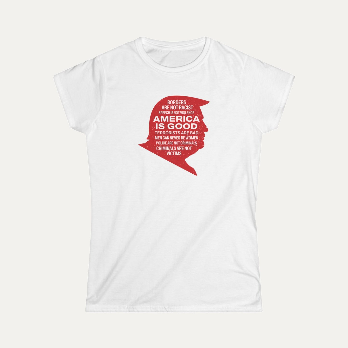 America is Good Women's Softstyle Tee