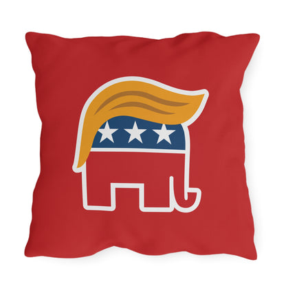 Orange Man Rad Outdoor Pillows