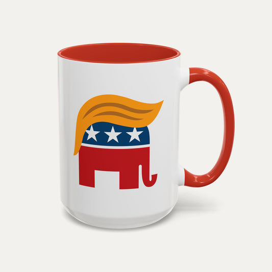 Orange Man Rad 15oz Accent Mug
