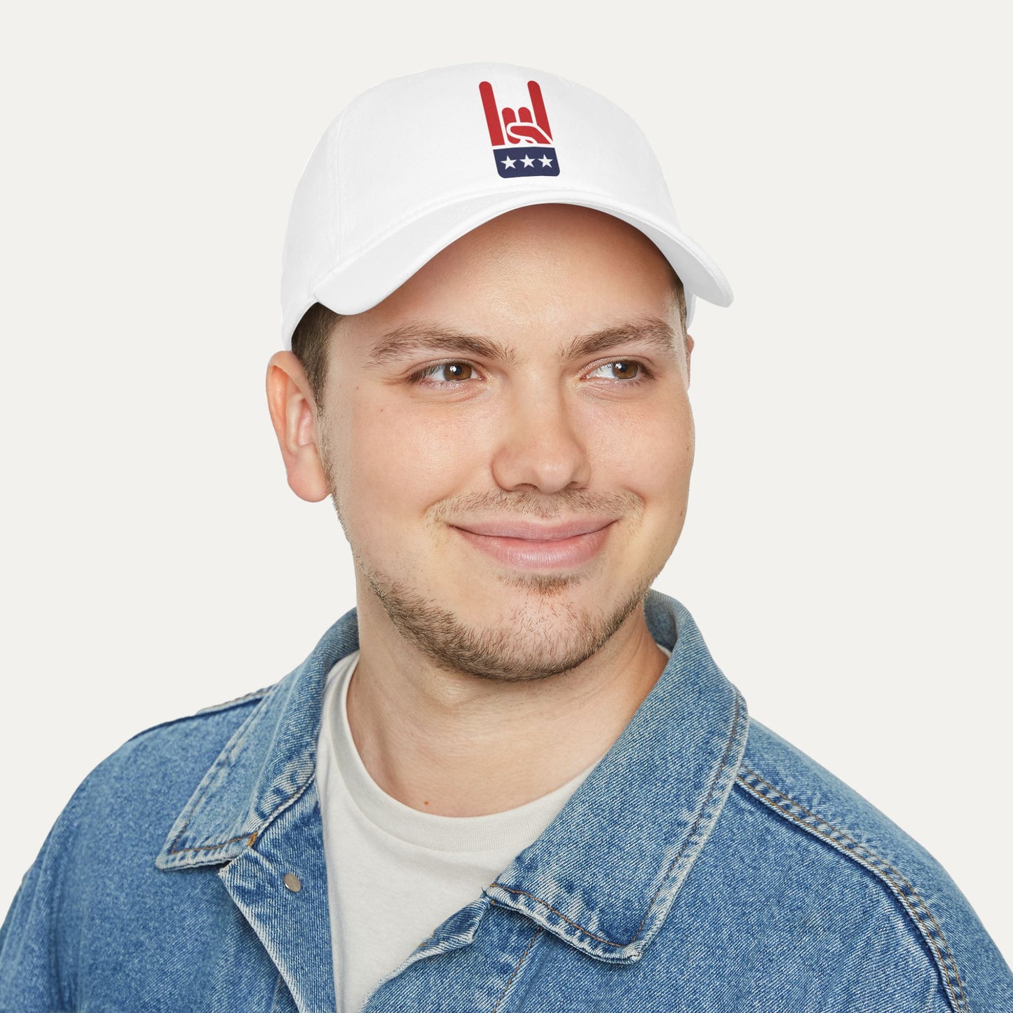 Horns Up Baseball Cap