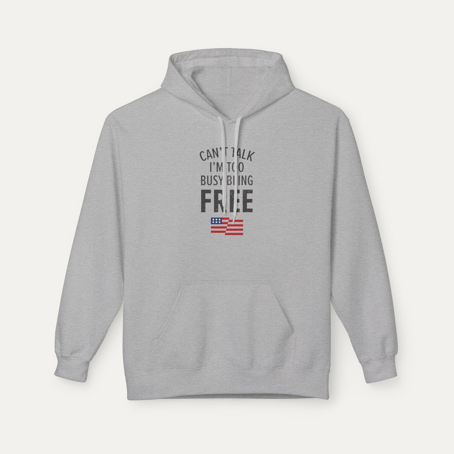 Can’t Talk Fleece Unisex Hoodie