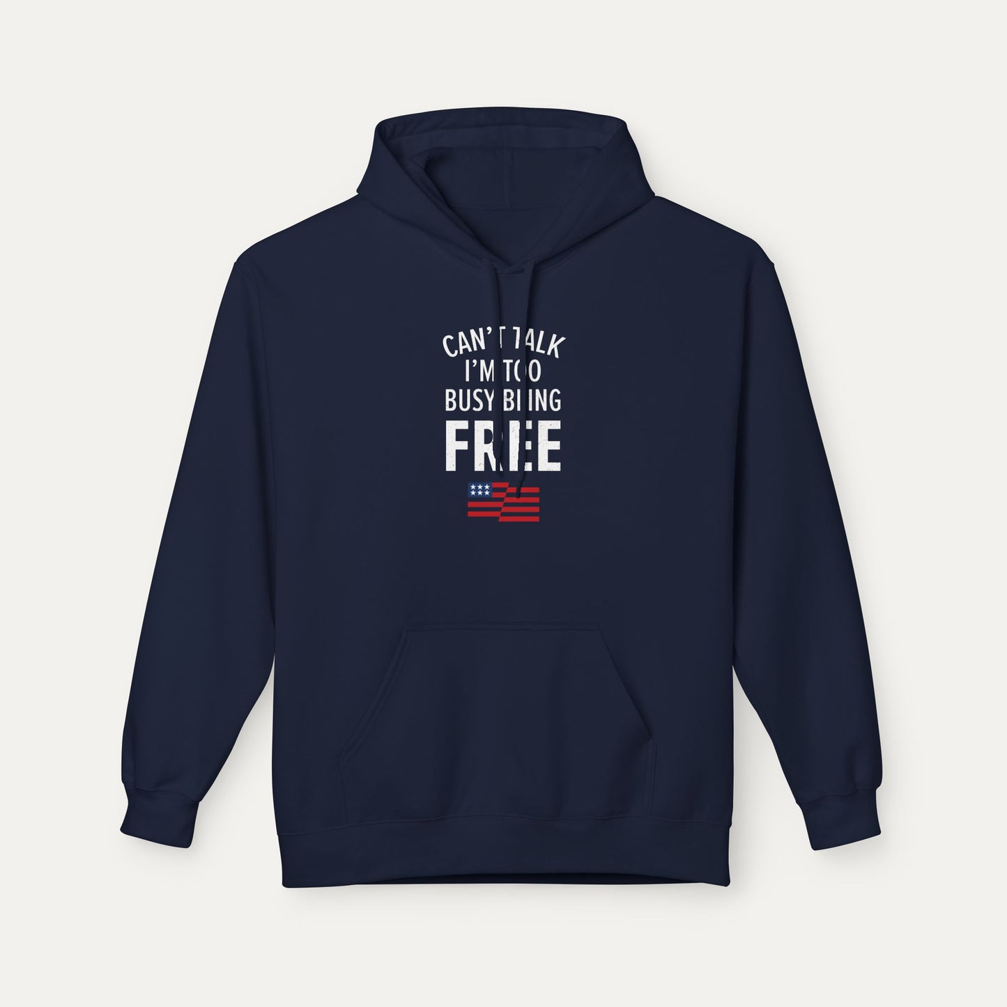 Can’t Talk Fleece Unisex Hoodie