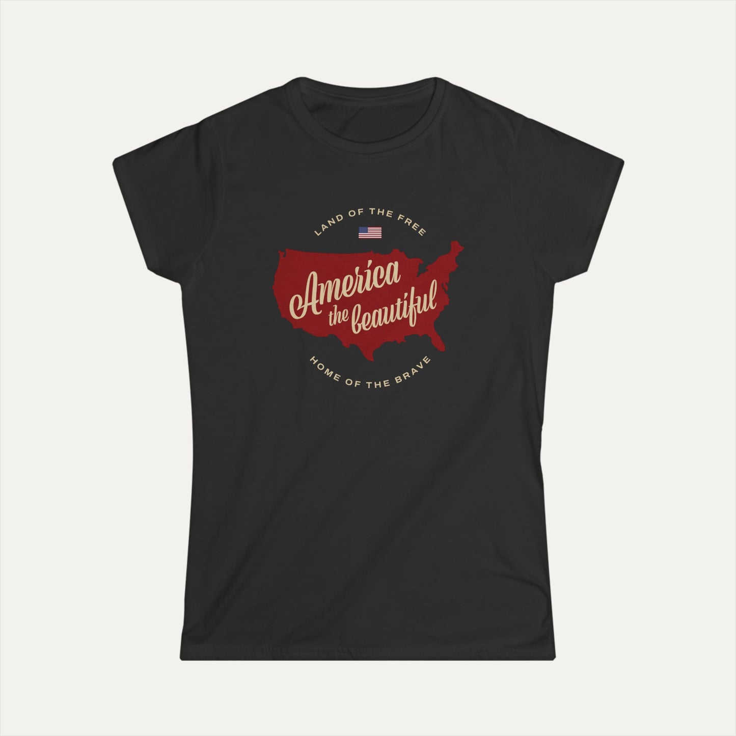 America the Beautiful Women's Softstyle Tee