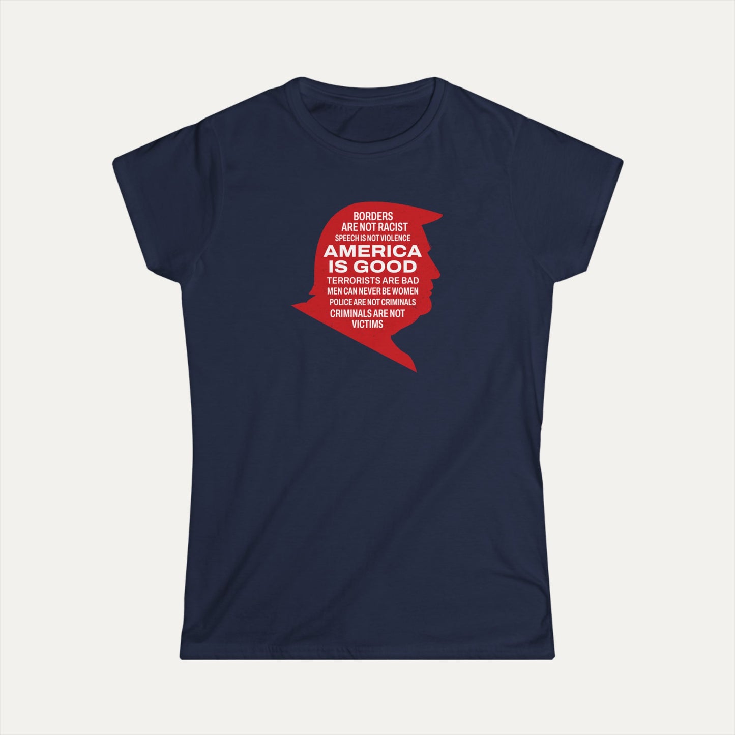 America is Good Women's Softstyle Tee