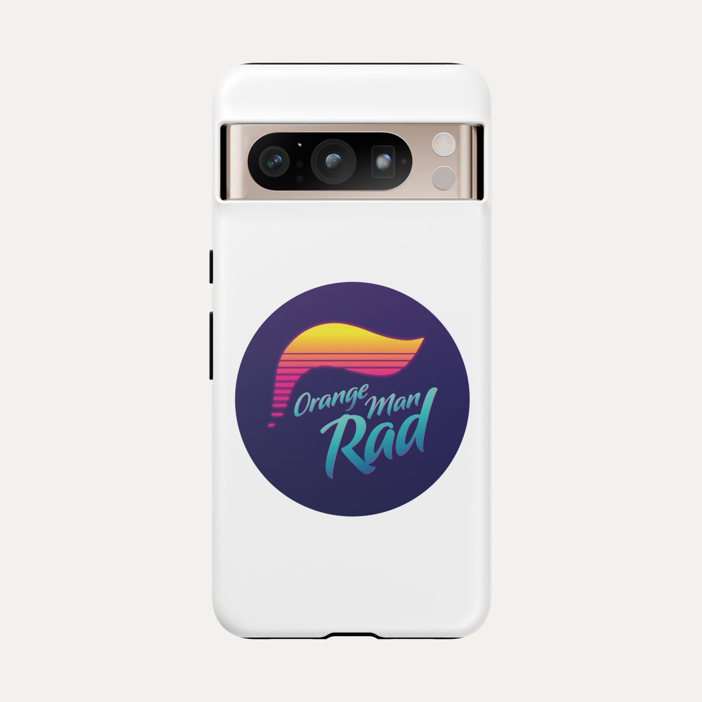 Orange Man Rad Retro Tough Cases