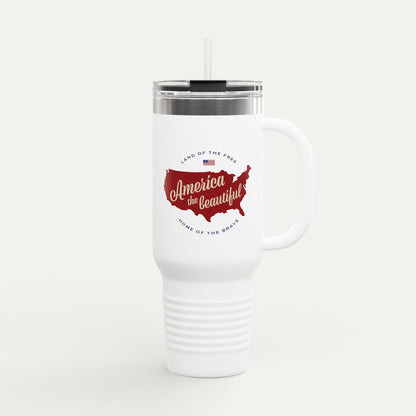 America the Beautiful Insulated 40oz Travel Mug