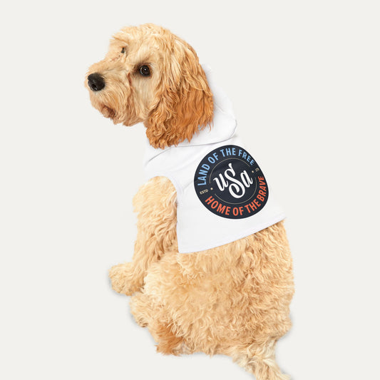 Vintage USA Pet Hoodie