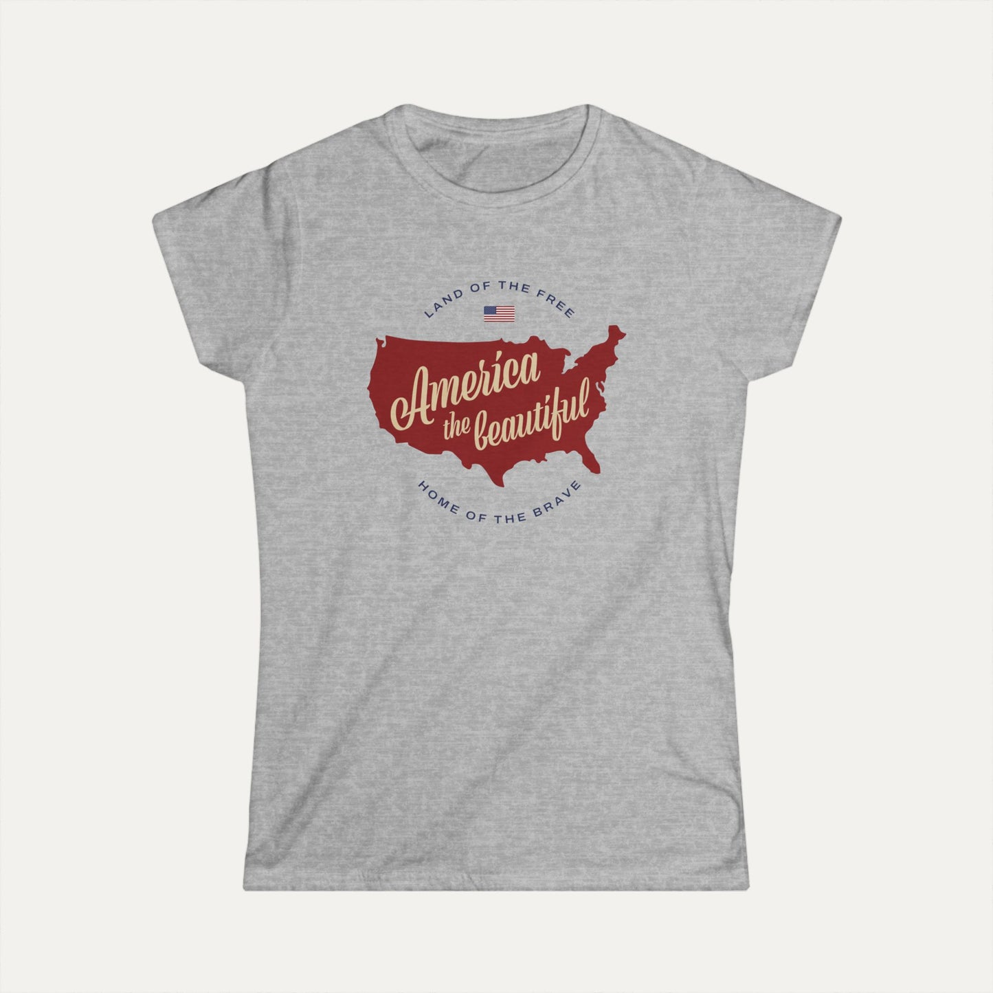 America the Beautiful Women's Softstyle Tee