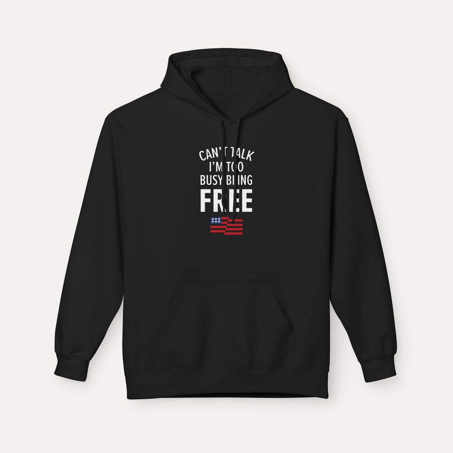 Can’t Talk Fleece Unisex Hoodie