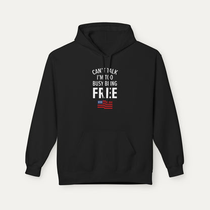 Can’t Talk Fleece Unisex Hoodie