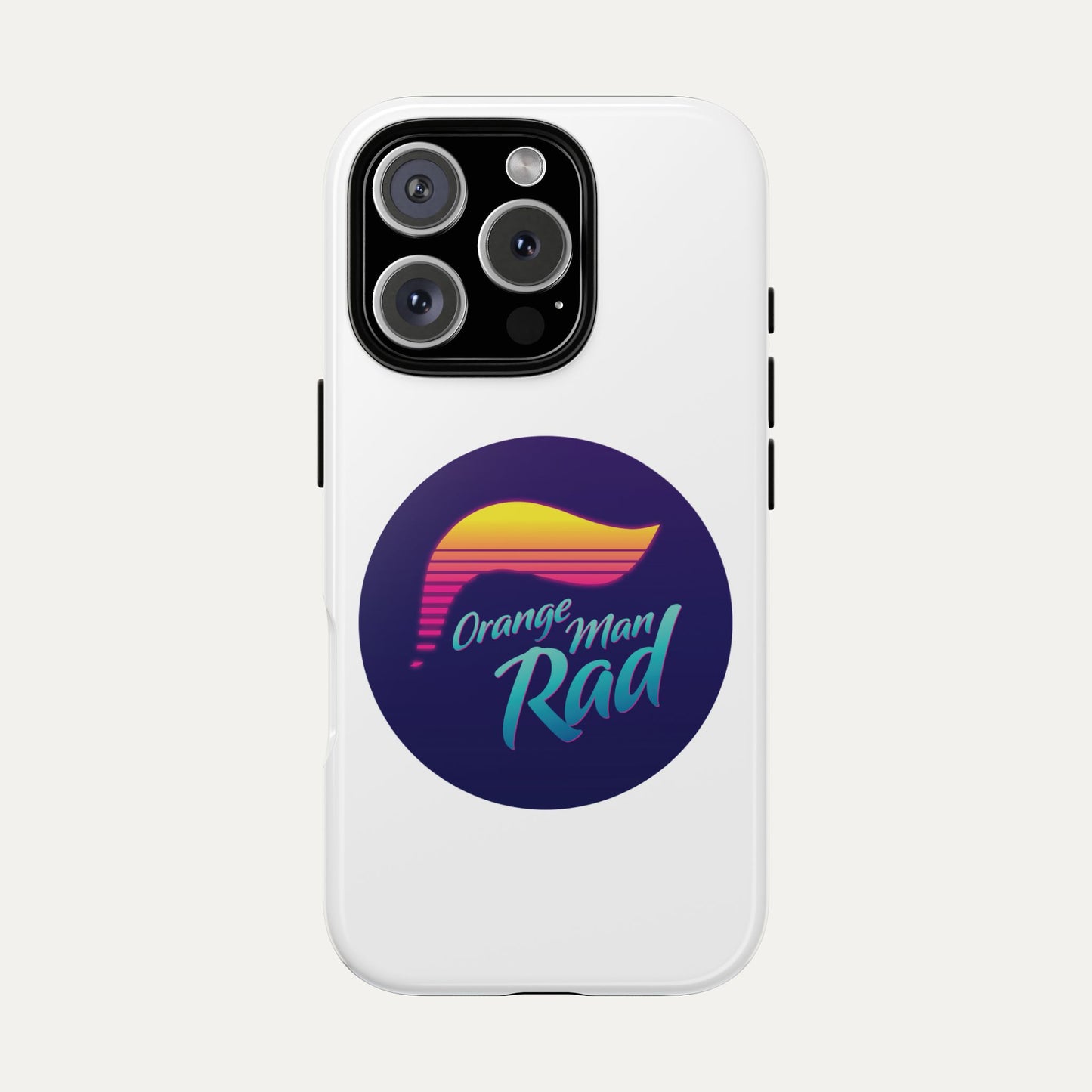 Orange Man Rad Retro Tough Cases