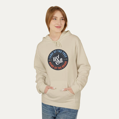 Vintage USA Fleece Unisex Hoodie