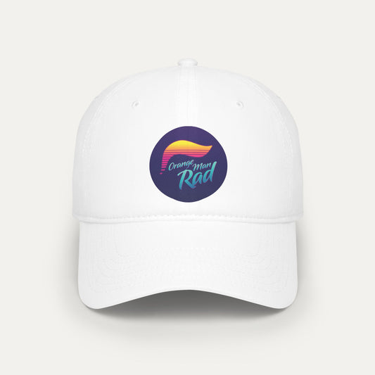 Orange Man Rad Retro Baseball Cap