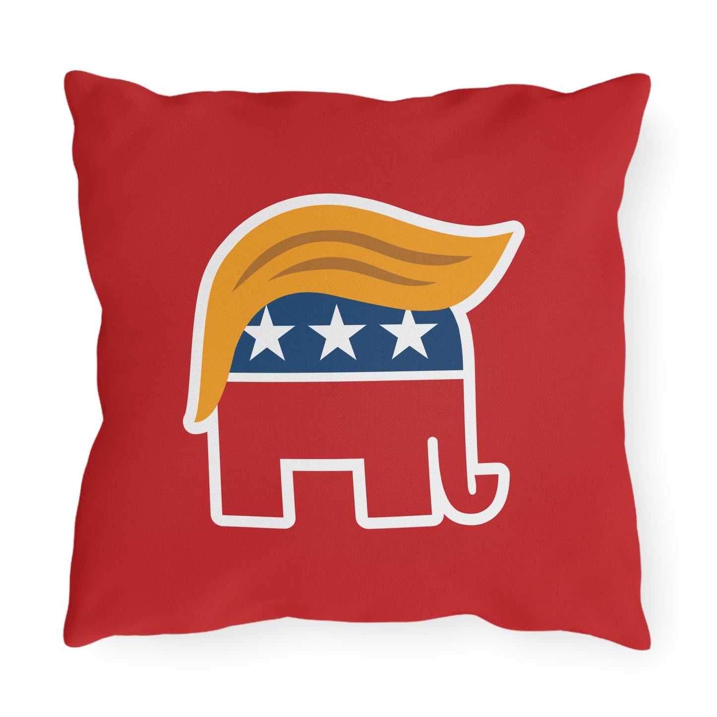 Orange Man Rad Outdoor Pillows