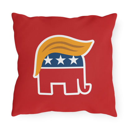 Orange Man Rad Outdoor Pillows