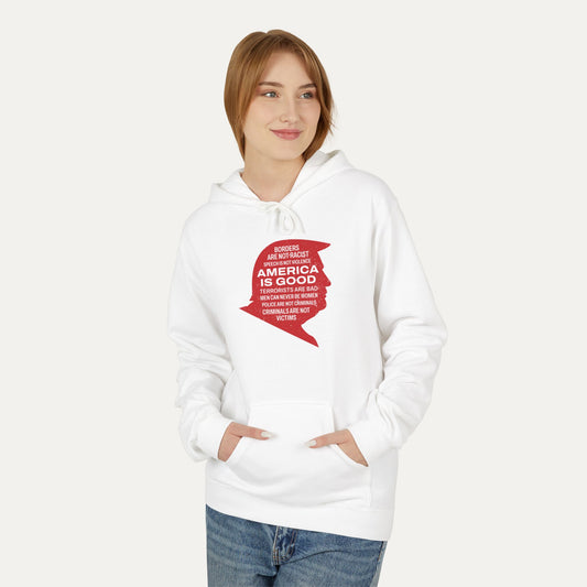 America is Good Fleece Unisex Hoodie