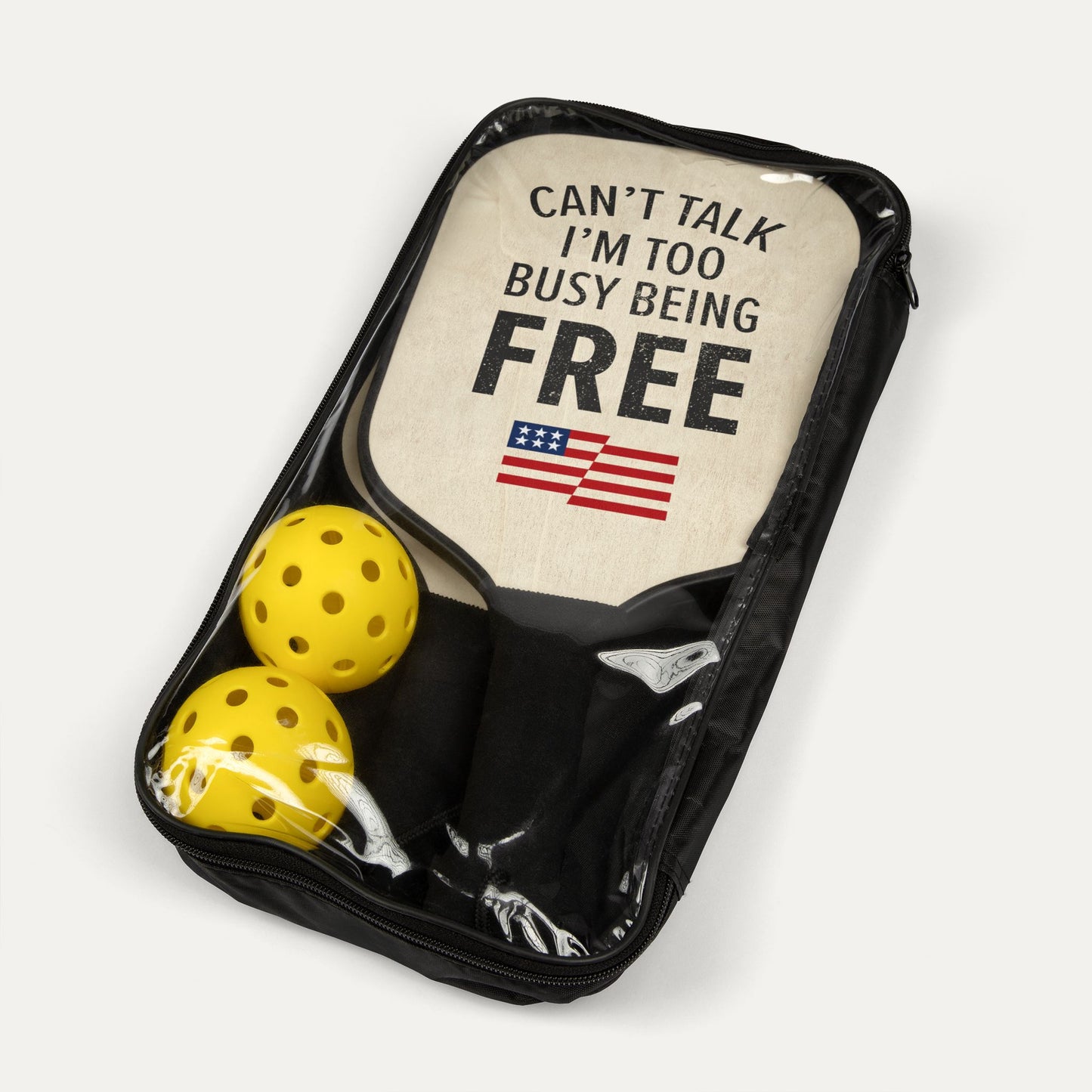 Can't Talk Pickleball Set