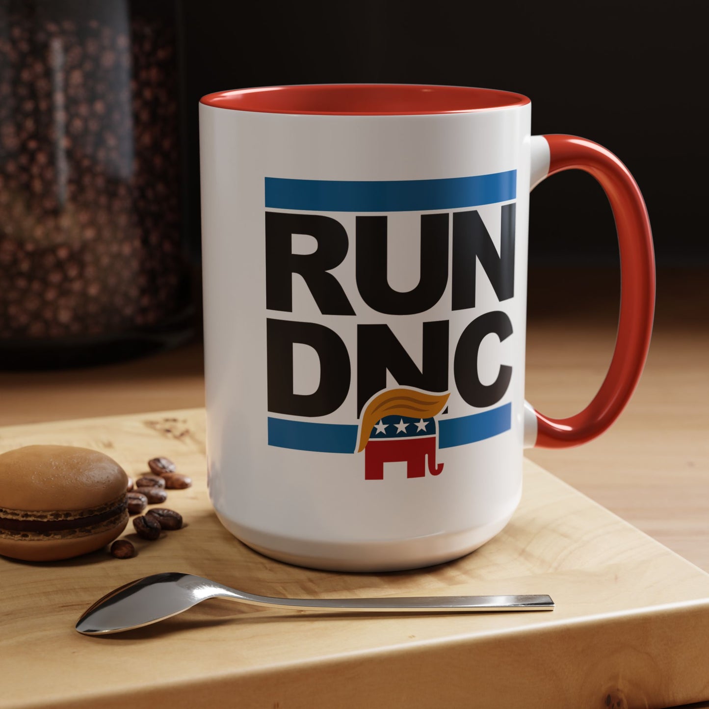 Run DNC 15oz Accent Mug