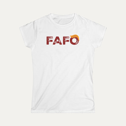 FAFO (Trump style) Women's Softstyle Tee