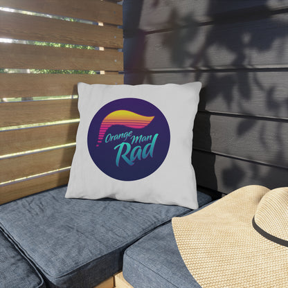 Orange Man Rad Retro Outdoor Pillows