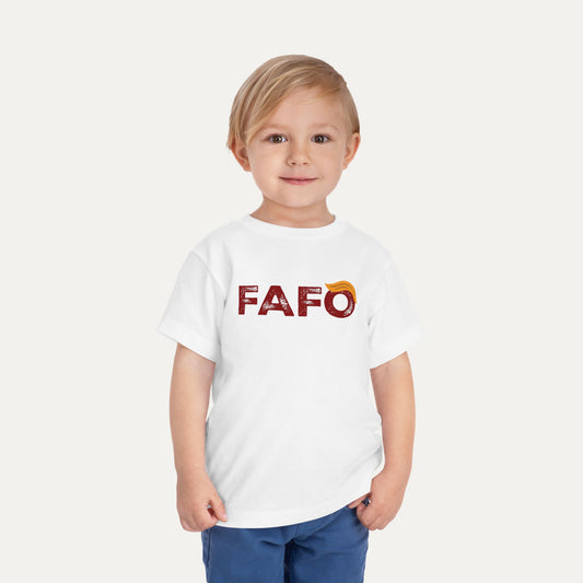 FAFO (Trump style) Toddler Tee