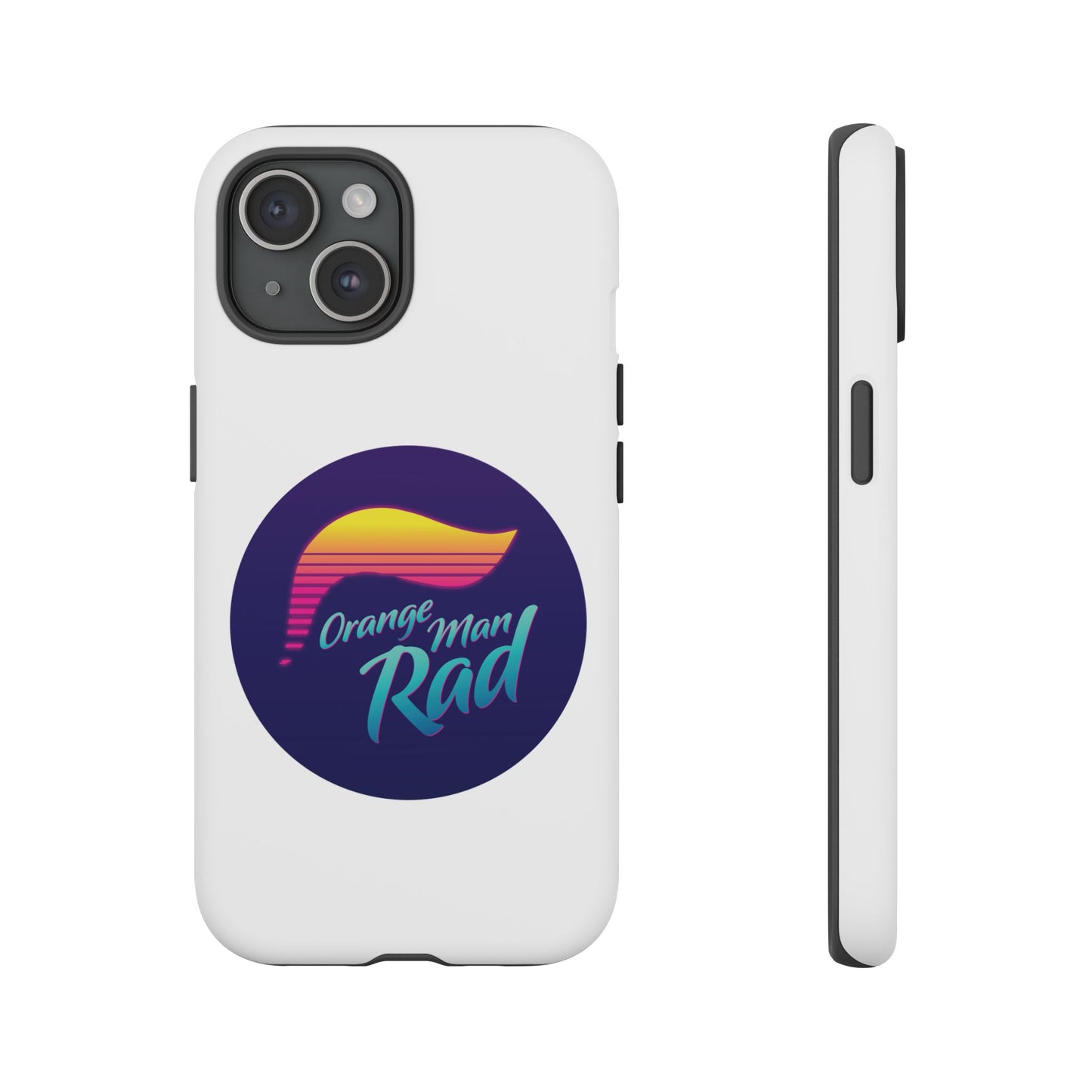 Orange Man Rad Retro Tough Cases