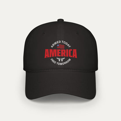 Armed Today, Free Tomorrow Baseball Cap