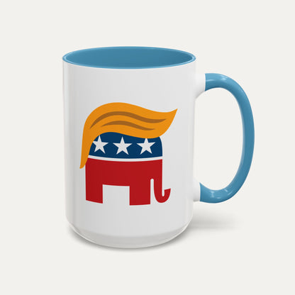 Orange Man Rad 15oz Accent Mug