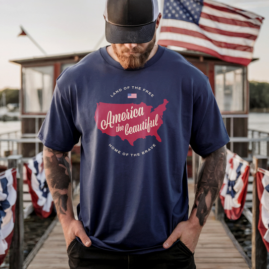 America the Beautiful Extra Soft Unisex T-shirt