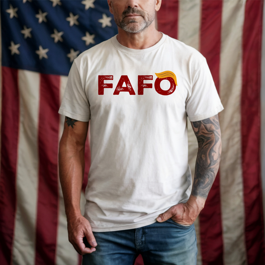 FAFO (Trump style) Extra Soft Unisex T-shirt
