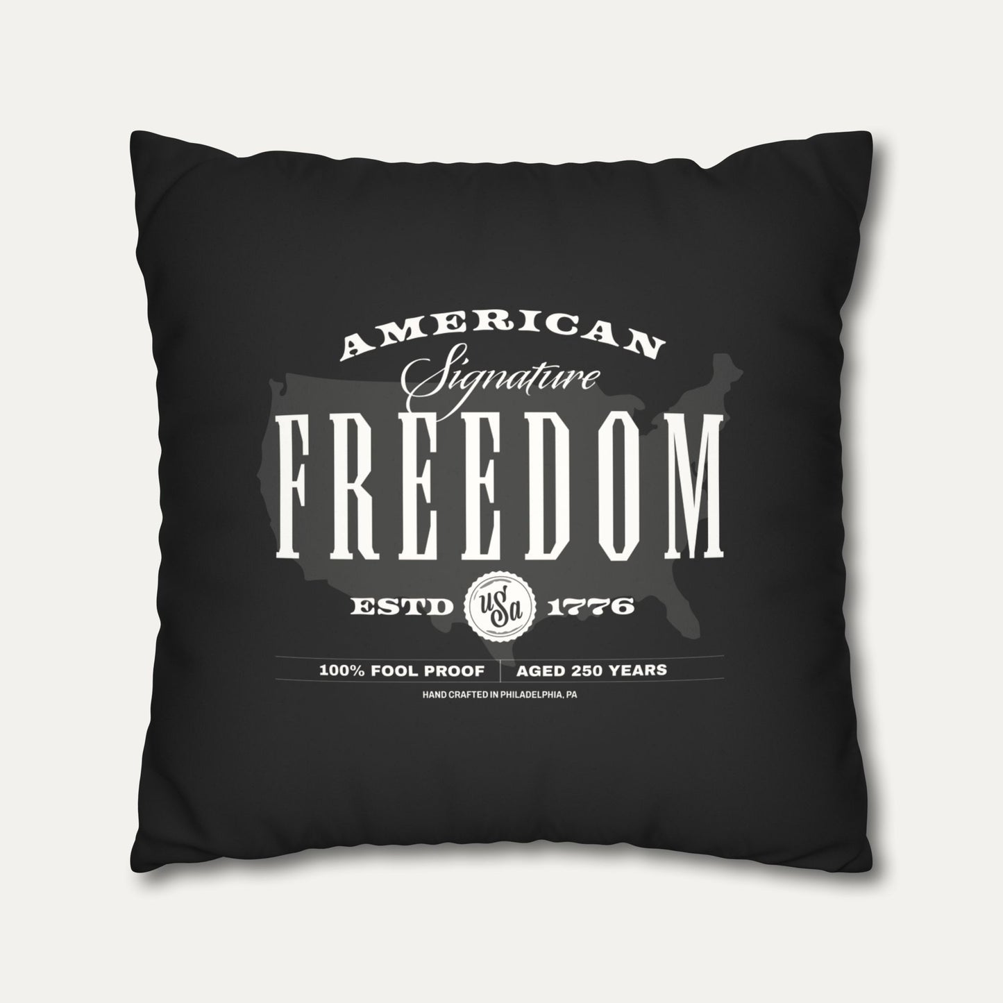 250 Proof Faux Suede Pillowcase