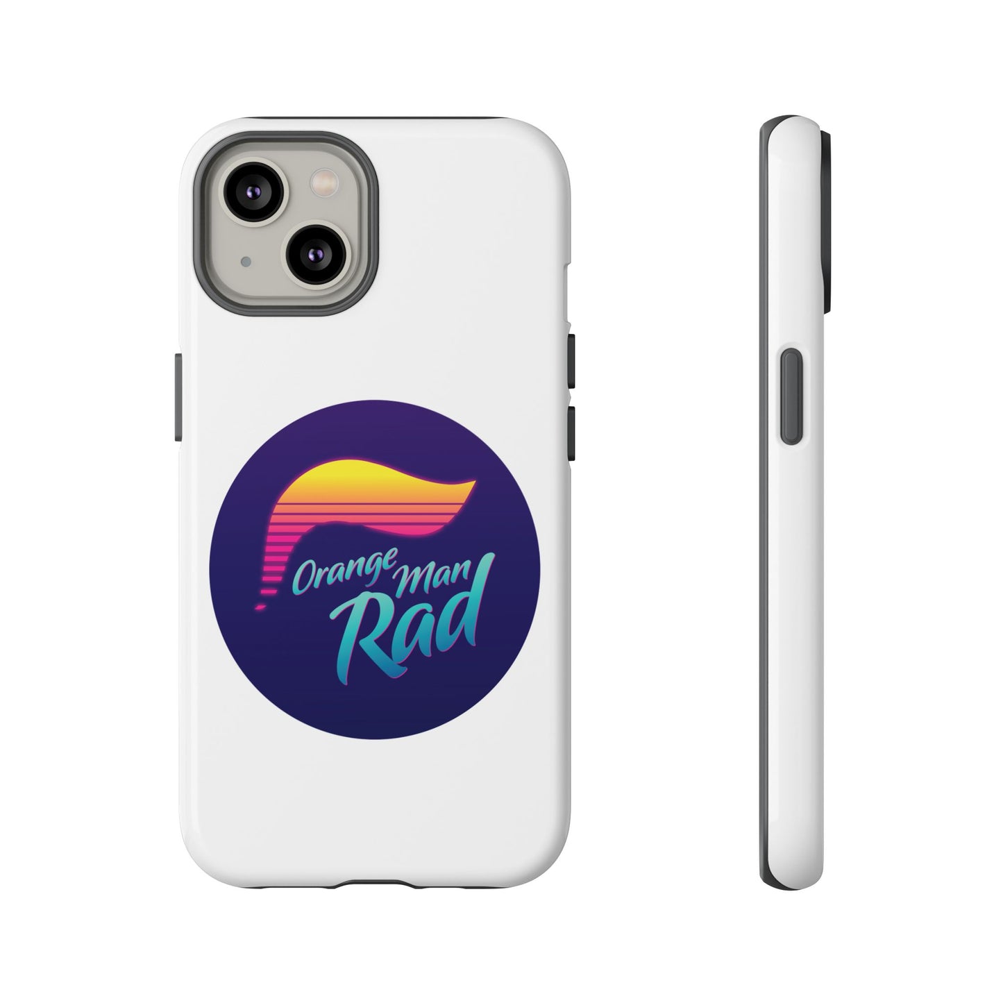 Orange Man Rad Retro Tough Cases