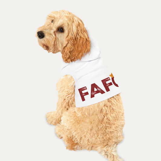 FAFO (Trump style) Pet Hoodie