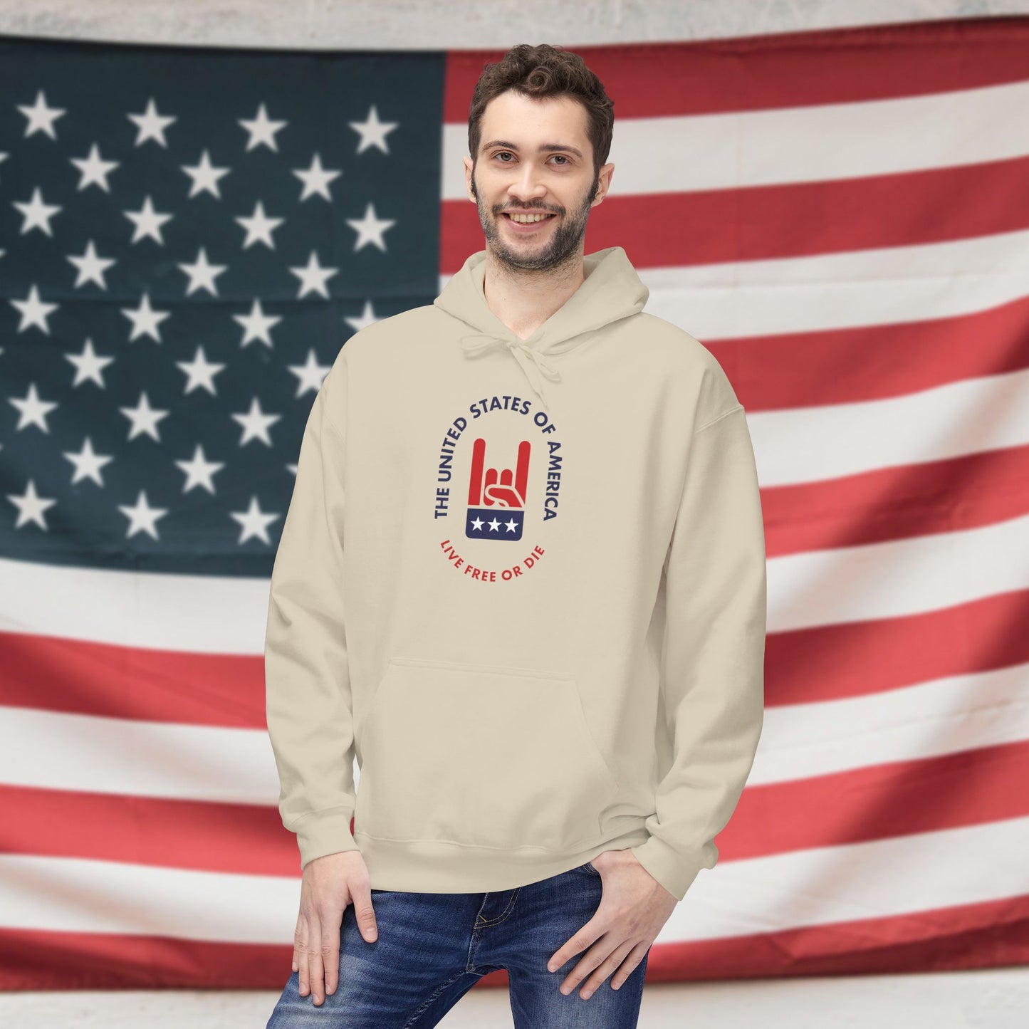 Live Free or Die Fleece Unisex Hoodie