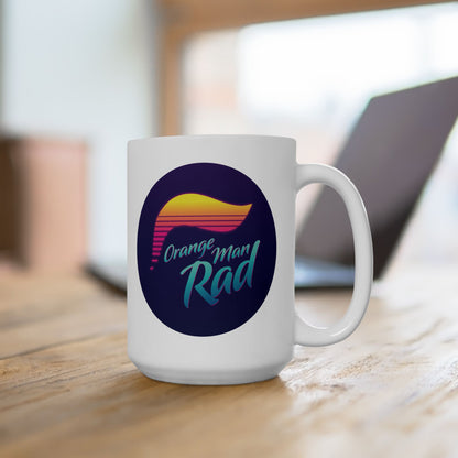 Orange Man Rad Retro 15oz Mug