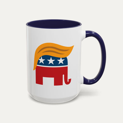 Orange Man Rad 15oz Accent Mug