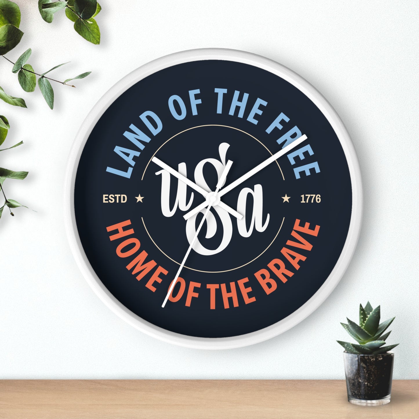 Vintage USA Rad Wall Clock