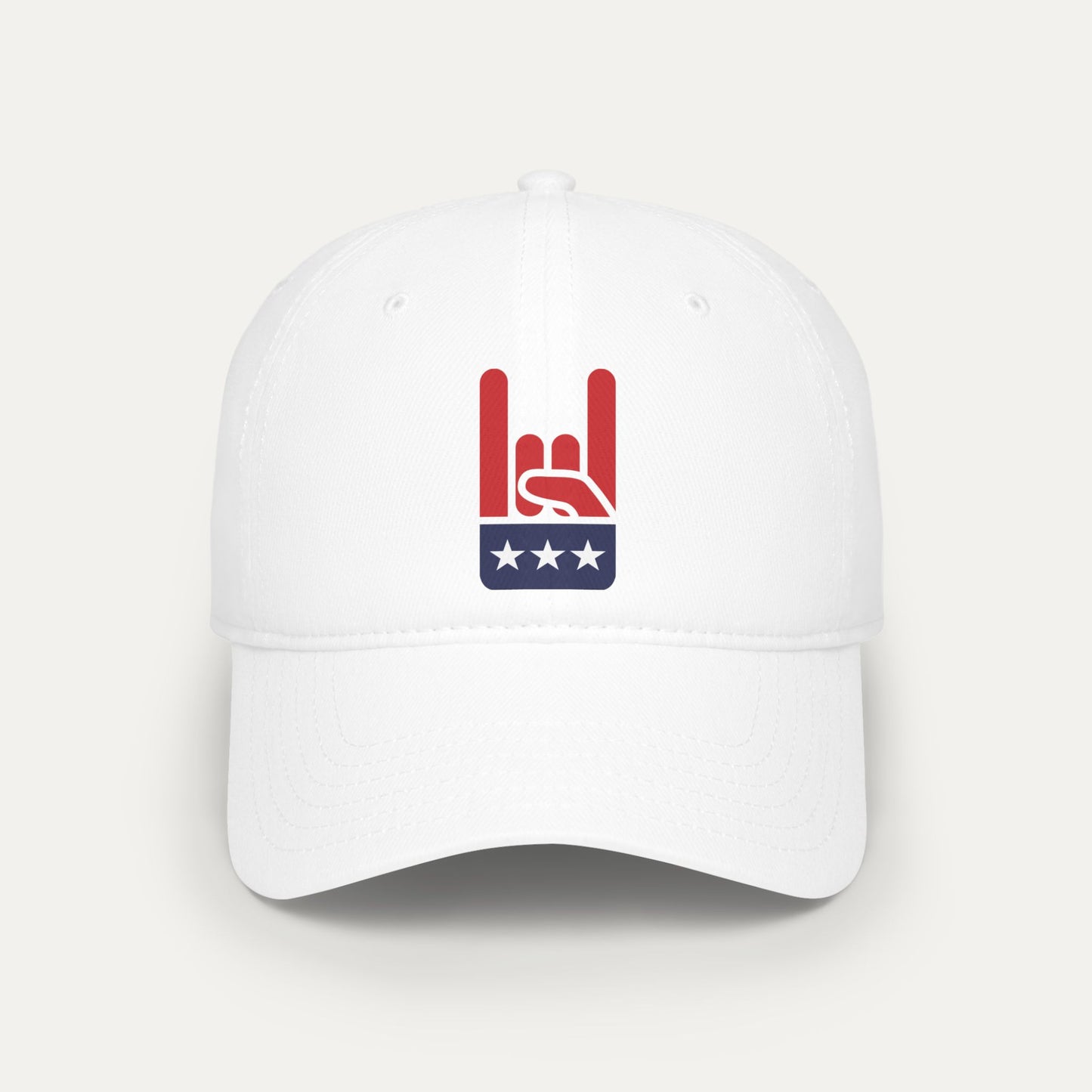 Horns Up Baseball Cap